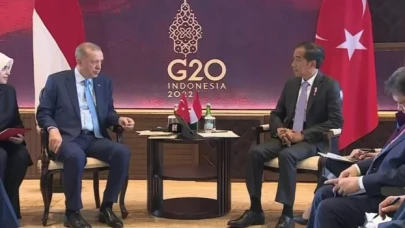 Erdoğan, Bali’de Endonezya Devlet Başkanı Widodo ile görüştü