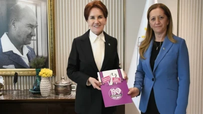 İYİ Parti Genel Başkanı Akşener, DİSK Başkanı Çerkezoğlu ile görüştü