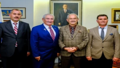 Bayburtlulardan Büyükerşen’e ziyaret