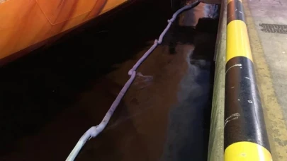 Denizi kirleten gemiye 11 milyon 301 bin TL ceza