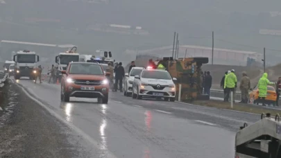 Diyarbakır’da askeri araç devrildi, 6 asker yaralandı