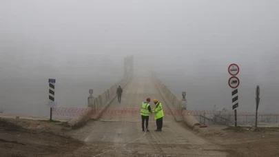 Edirne Tunca Köprüsü araç ve yaya trafiğine kapatıldı