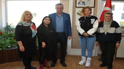 Kadın dernek ve platform başkanları Kemer Belediyesi’nde