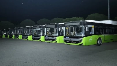 Kocaeli Büyükşehir Belediyesi 210 Otobüsten kalan son 20 Körüklü araç teslim edildi