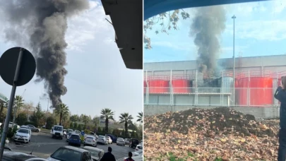 Samsun Limanında patlama meydana geldi