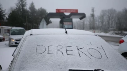 Trakya'da kar yağışı başladı