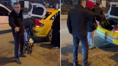 Yolcu seçen taksiciye trafikten men ve para cezası
