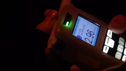 Alkollü çıkan sürücüden polise: 'Bu kadar heyecan yapmaya gerek yok'