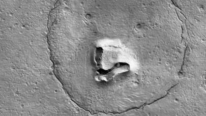 Astronomlar Mars'ta bir 'Ayı' keşfetti