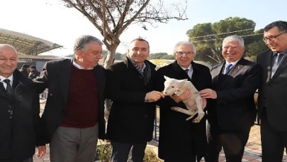 Büyükşehir’in Ödemiş’te dağıttığı küçükbaş sayısı 2 bini aştı