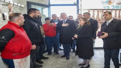 Gaziantep Et Borsası ve Et Hali’ne ziyaret