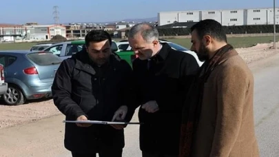 İnegöl Akpınar Kavşağında Çalışmalar Başladı