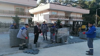 Kemer’in 'parlayan yıldızı’ Kuzdere’de çalışmalar devam ediyor