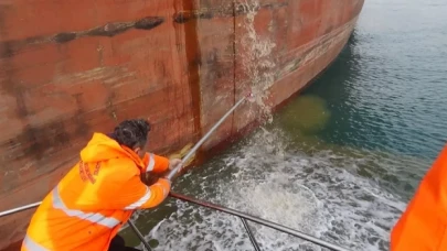 Mersin'de denizi kirleten gemiye 10 milyon 61 bin TL ceza