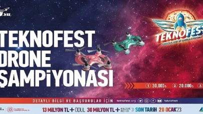 TEKNOFEST Drone Şampiyonasına Başvuru İçin Son 1 Gün!