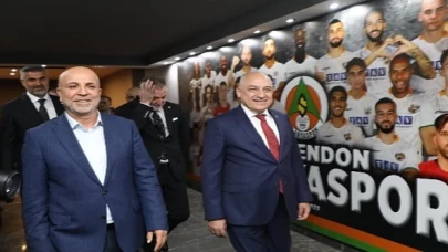 TFF Başkanı Mehmet Büyükekşi’den Alanyaspor’a Ziyaret