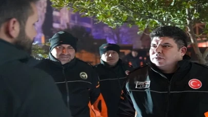 Başkan Erhan Kılıç yine afet bölgesinde