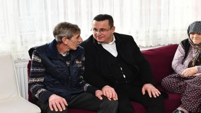 Başkan Kanar’dan Kara ailesine taziye ziyareti