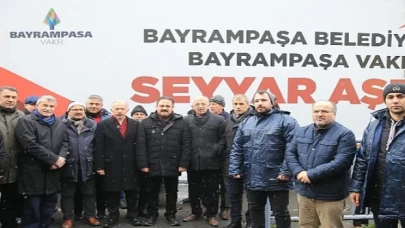 Bayrampaşa’nın 'Seyyar Aşevi’ Deprem Bölgesinde