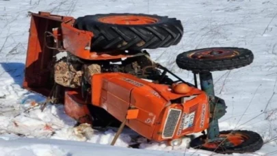Bursa Orhaneli’de traktör devrildi: 1 ölü