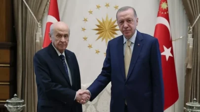 Cumhurbaşkanı Erdoğan, Bahçeli ile görüştü