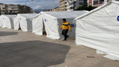 Deprem çadırlarında yangın uyarısı! Önlemler alınmalı!