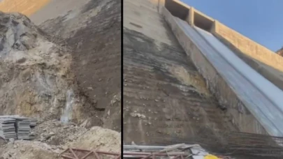 Eski HDP milletvekili Encü, İnceler Barajı’nın görüntüsünü paylaştı: Patlamak üzere, tedbir alın!