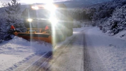 Eskişehir kırsalı kara teslim oldu