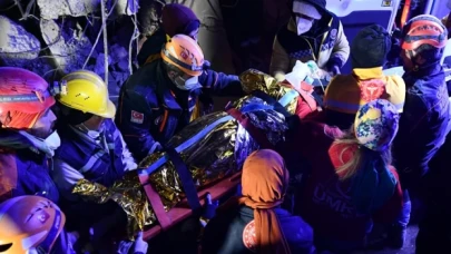 Gaziantep'te enkaz altında kalan kadın 170 saat sonra kurtarıldı