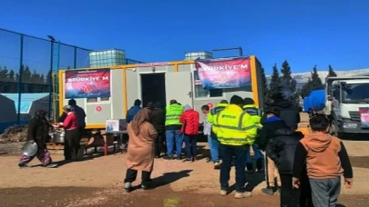 Keçiören Belediyesinden Mobil Mutfakla Aşevi Hizmeti