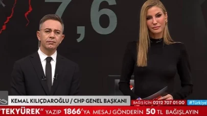 Kılıçdaroğlu, Akşener ve Babacan’ın ”Türkiye Tek Yürek” kampanyasına bağış yaptığı sırada BengüTürk kanalında yayın kesildi