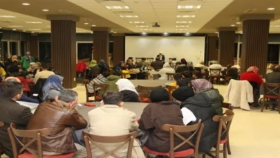 Miraç Kandili’nde depremzedelerle dualar edildi