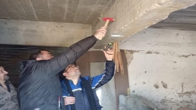 Muğla Büyükşehir Ekiplerinden 1376 Binada Hasar Tespit Çalışması