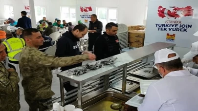 Nurdağı’nda Açılan 'Mehmet Camlı Aşevi’ Günde 10 Bin Kişiye Sıcak Yemek Dağıtacak