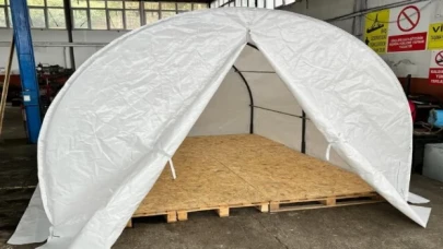 Rize de, Hatay’a ’çadırkent’ kuruyor