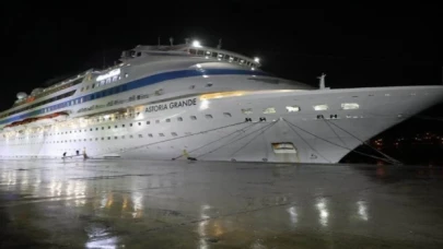 Ünye Limanı 2 bin turist ağırladı