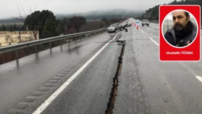 Yol; yapılırken siyaset, çökerken vatan millet!