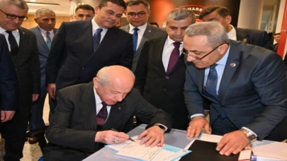 Bahçeli, 28. Dönem için adaylık başvurusunu yaptı