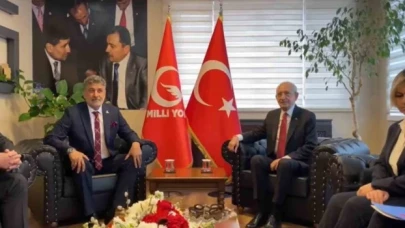 CHP Genel Başkanı Kılıçdaroğlu, Milli Yol Partisi Genel Başkanı Çayır’ı ziyaret etti