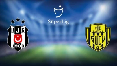 İlk yarı sonucu: Beşiktaş 1-0 MKE Ankaragücü