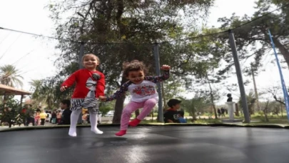Zeytinpark çocuk sesleriyle renklendi