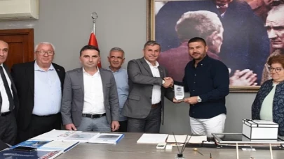 'Bosna Hersek Foça’ Başkan Gürbüz’ü Ziyaret Etti