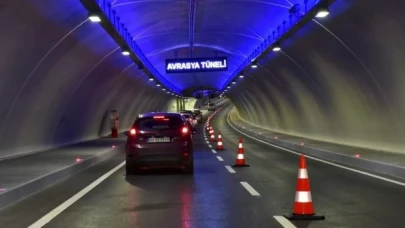 Avrasya Tüneli'nde rekor: Bir günde 85 bin 437 araç kullandı