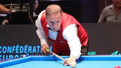 Avrupa Bilardo Şampiyonası’nda ikinci altın madalya geldi!