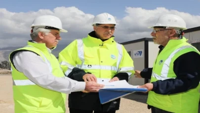 Başkan Yüce afet bölgesinden seslendi: Buradayız