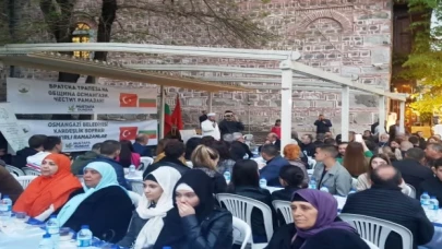 Bursa Osmangazi’den Filibe’de kardeşlik iftarı