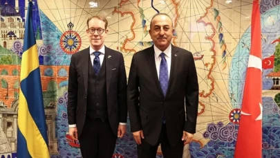 Çavuşoğlu, İsveçli mevkidaşı Bilström ile görüştü