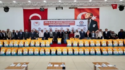 Çiftçiye 125 tonluk mısır tohumu desteği