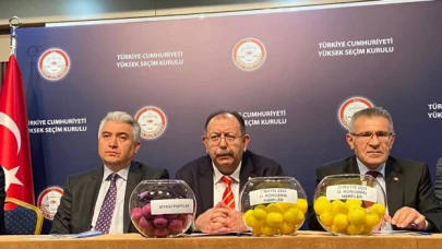 Adayların TRT’de gerçekleşecek propaganda sırası belli oldu