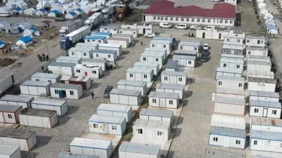 Deprem bölgesinde kurulan konteyner sayısı 75 bini aştı